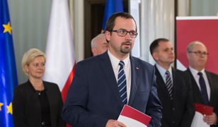 Poseł PiS Marcin Horała uderza w KOD. Porównał ich do niemieckich nazistów na Westerplatte