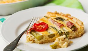 Krucha tarta z warzywami