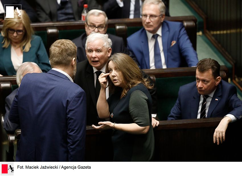 Zandberg, Kaczyński 