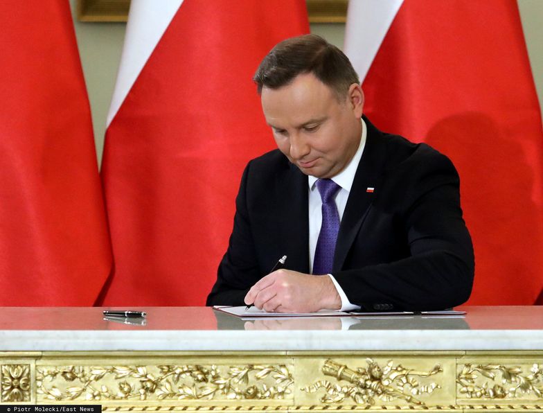 Andrzej Duda podpisał ustawę okołobudżetową