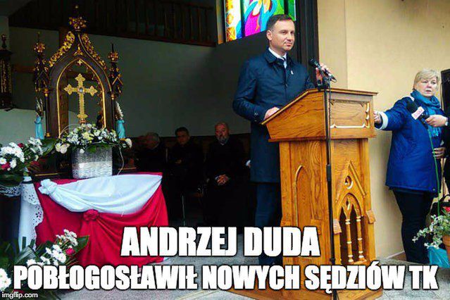 Błogosławieństwo nowych sędziów Trybunału