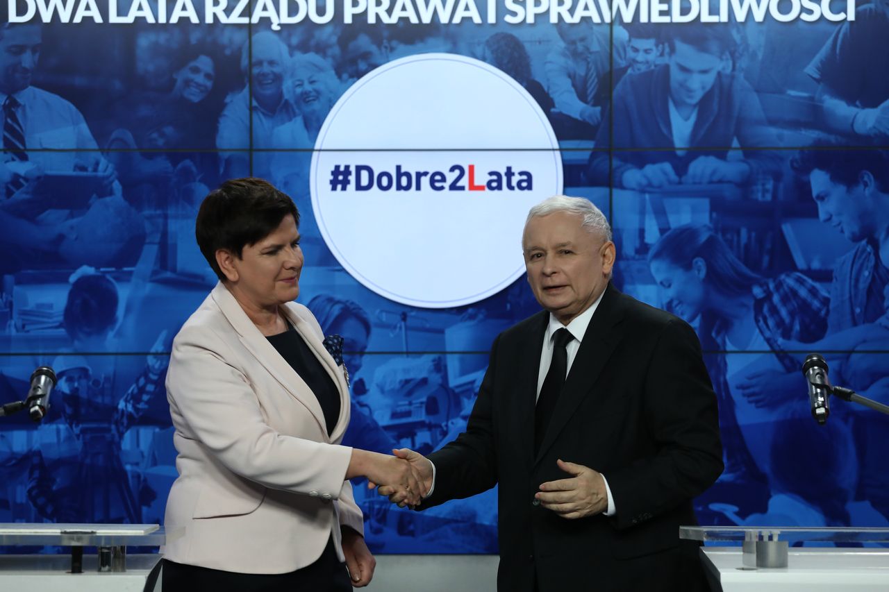Jarosław Kaczyński: premier Szydło nie zawiodła