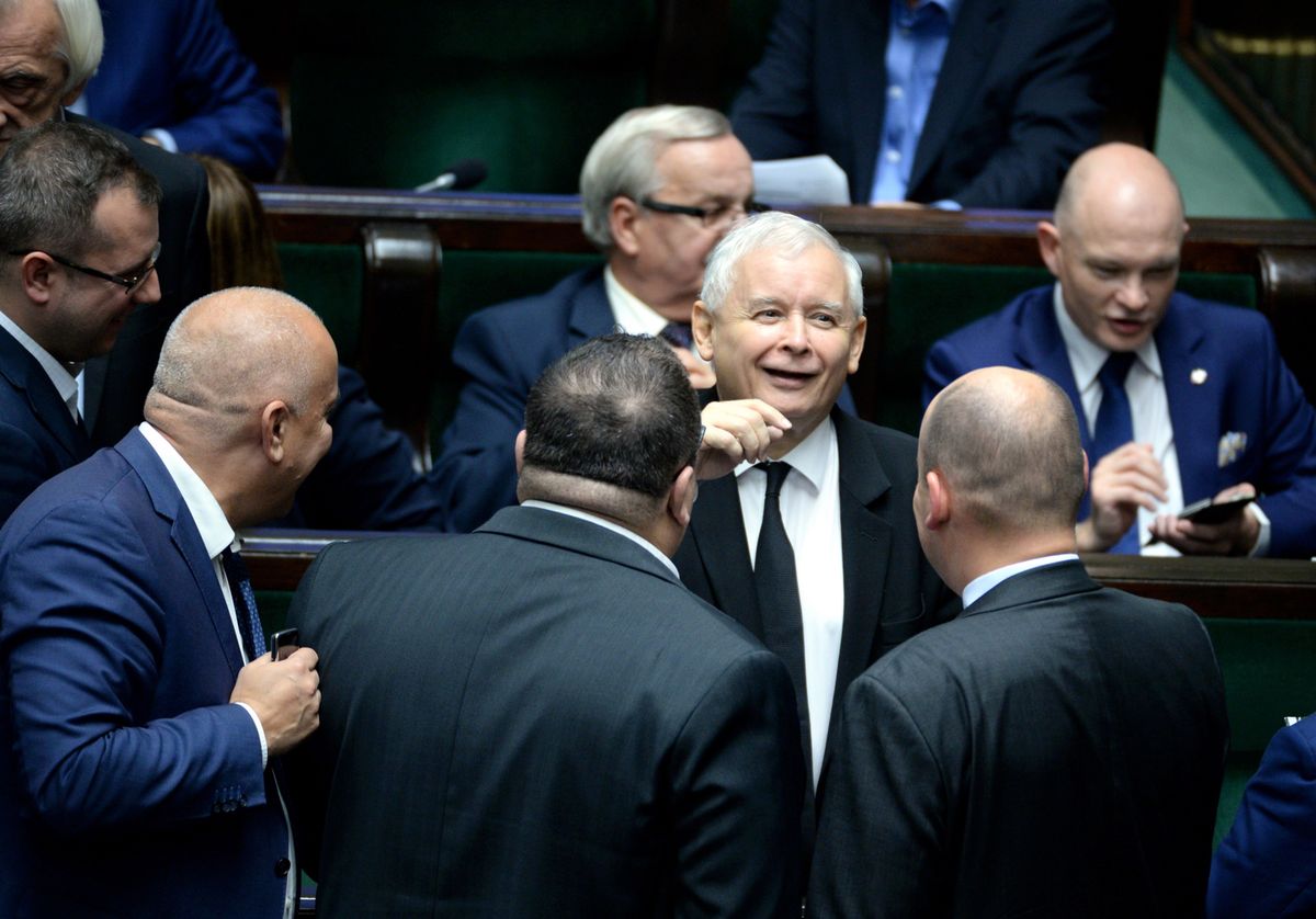 Jarosław Kaczyński o nowej partii: Nie widzimy zagrożenia