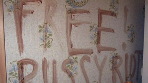 Napis na miejscu zbrodni