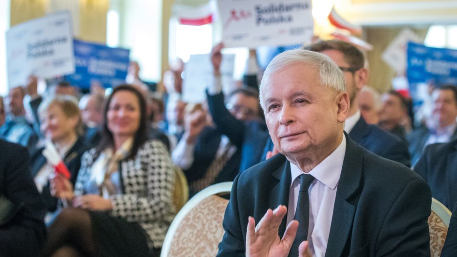 Wybory parlamentarne. Prezes PiS Jarosław Kaczyński