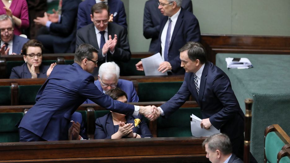 Mateusz Morawiecki i Zbigniew Ziobro