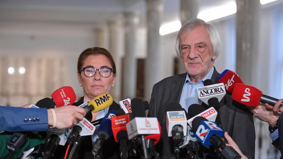 Beata Mazurek i Ryszard Terlecki