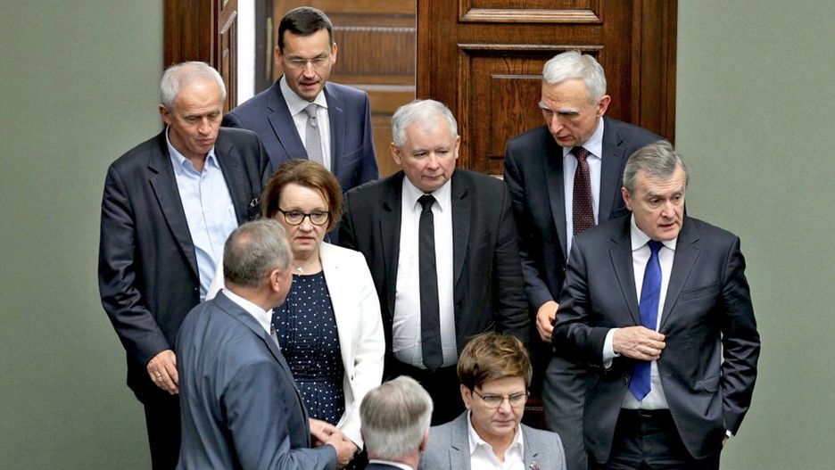 Jarosław Kaczyński w Sejmie