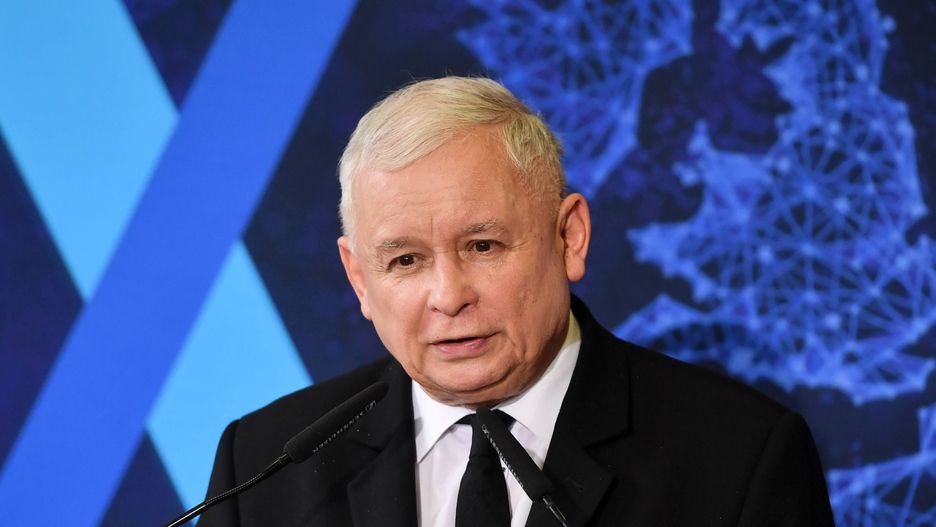 Prezes PiS, Jarosław Kaczyński.