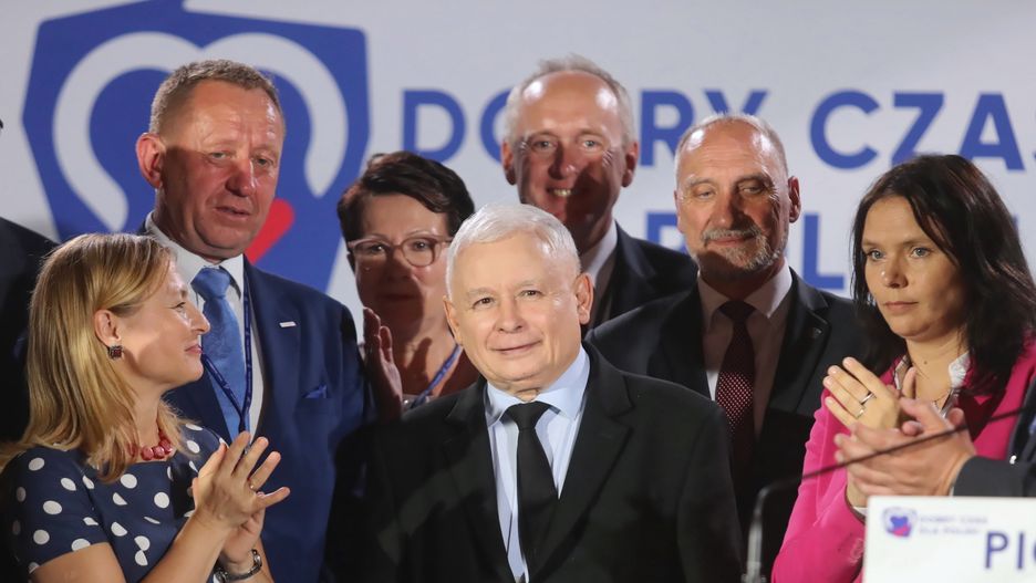 Prezes PiS Jarosław Kaczyński.