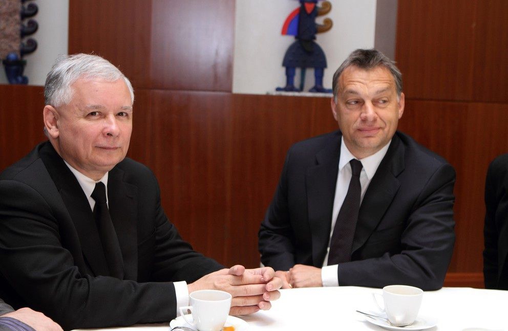Spotkanie Jarosława Kaczyńskiego z Viktorem Orbanem