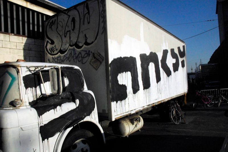 Banksy dba o swoją anonimowość