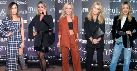 Gwiazdy na pokazie nowej kolekcji Roberta Kupisza: Natalia Siwiec, Karolina Szostak, Grażyna Torbicka, Patrycja Markowska