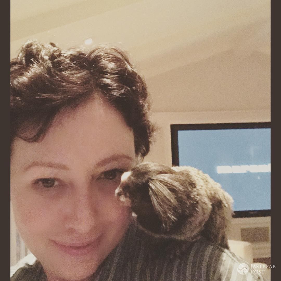 Shannen Doherty z dłuższymi włosami
