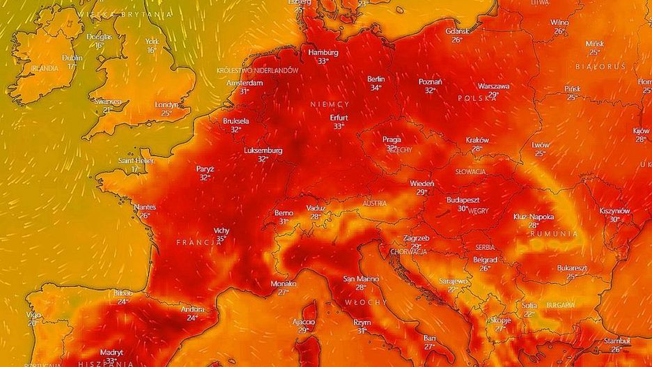 Fale upałów już niejednokrotnie zabiły tysiące Europejczyków