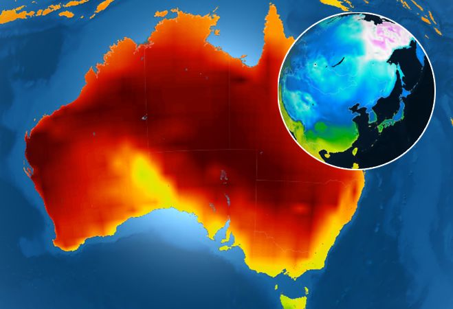 Dwa kraje, dwie różne temperatury w tym samym momencie. Skrajnie ekstremalna różnica