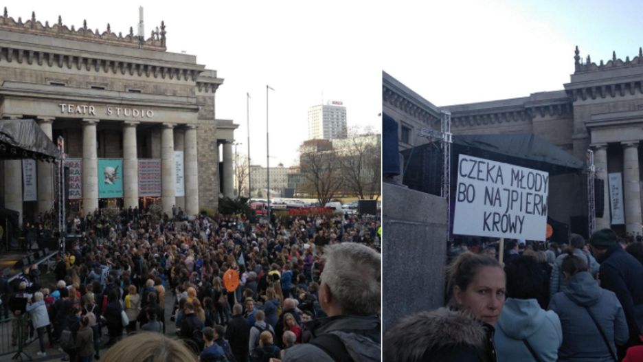 17 kwietnia o 18:00 rozpoczął się koncert pod PKiN w Warszawie