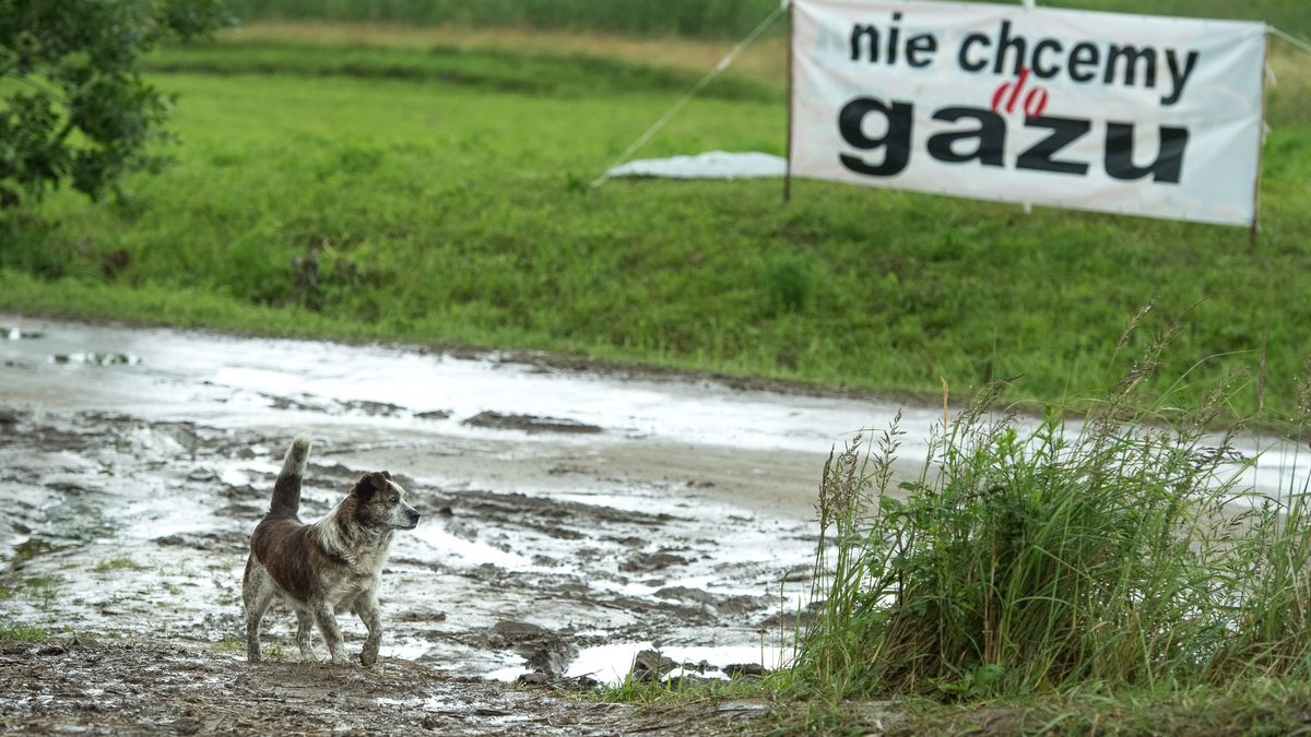 2013 r. Protest przeciwko poszukiwaniu gazu łupkowego przez firmę Chevron