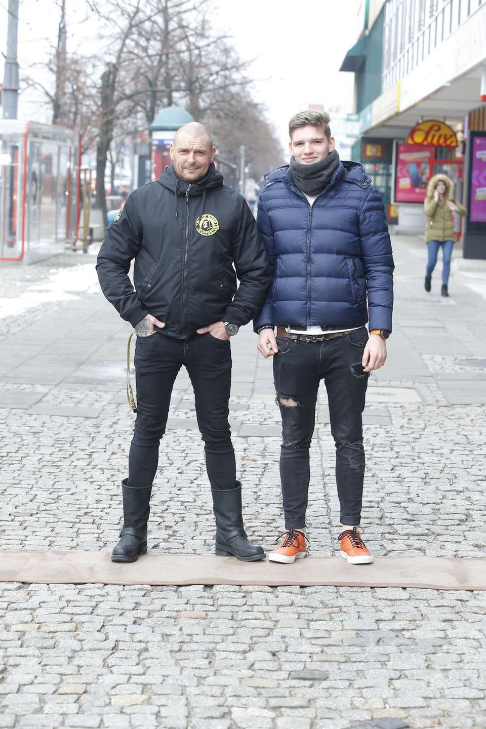 Piotr Gulczyński z synem Igorem w Dzień Dobry TVN