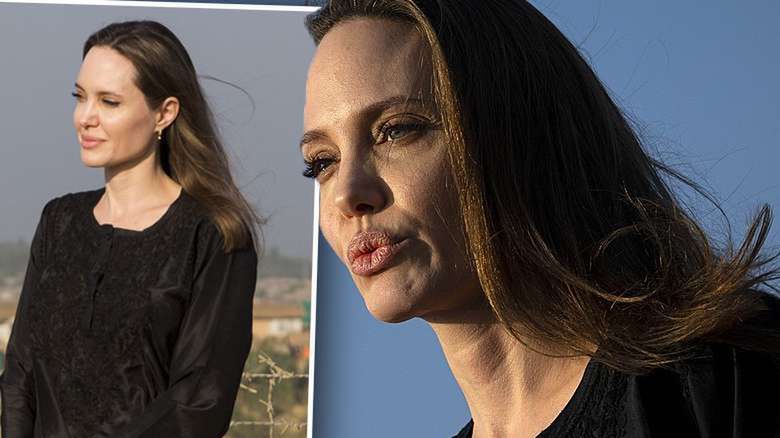 Angelina Jolie na konferencji w Bangladeszu