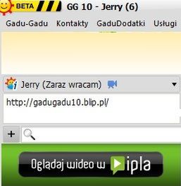 Telewizja w komunikatorze Gadu-Gadu