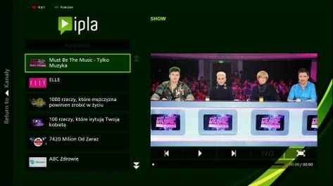 Bez reklam i w HD  ipla 3.0 w telewizorach Panasonic VIERA