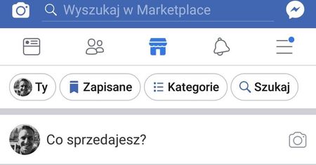 Facebooka mnie zaskoczył. Marketplace okazał się świetną usługą