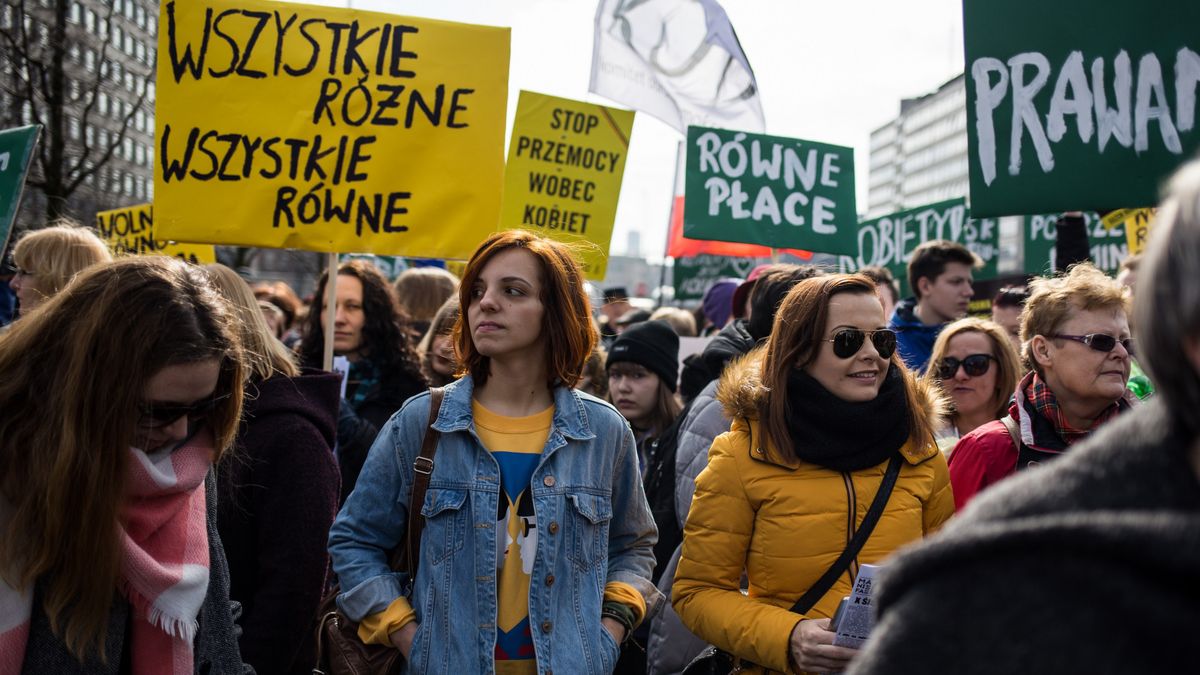 Postulaty równościowe pojawiają się na każdej manifie.  
