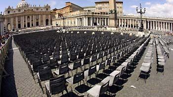 Pusty plac św. Piotra