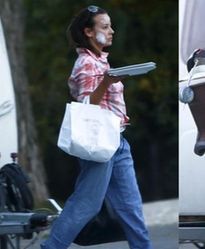 Anna Mucha w pracy z córką!