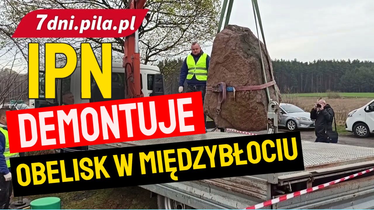 IPN demontuje pomnik w Międzybłociu