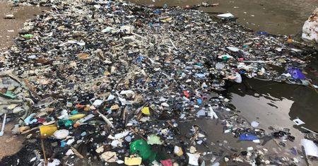 Plaże toną w brudach. Morze zwróciło Anglikom plastik