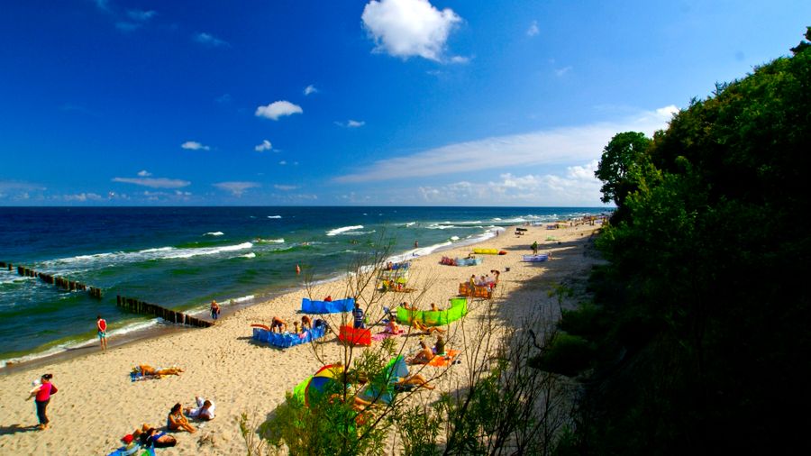 Pogoda nad morzem. Słoneczny i ciepły weekend nad Bałtykiem