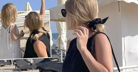 Kasia Tusk prezentuje zaokrąglony brzuszek na plaży w Sopocie. Piękna!