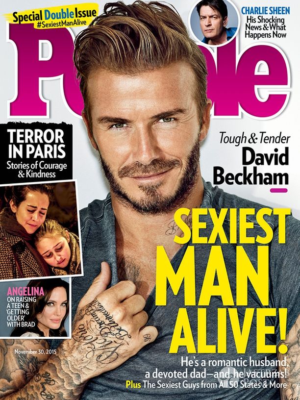 David Beckham najseksowniejszym mężczyzną według People