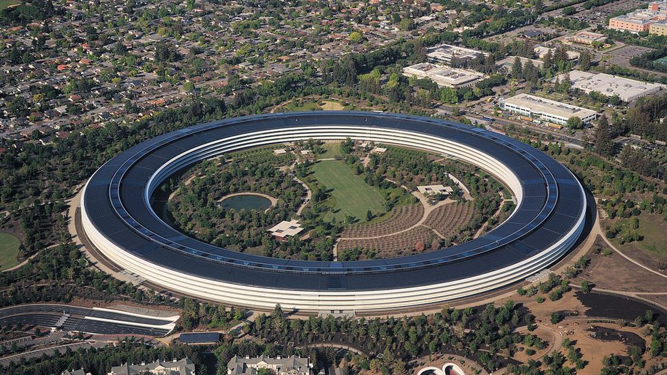 Apple Park - nowa siedziba firmy to jeden z najdroższych budynków świata