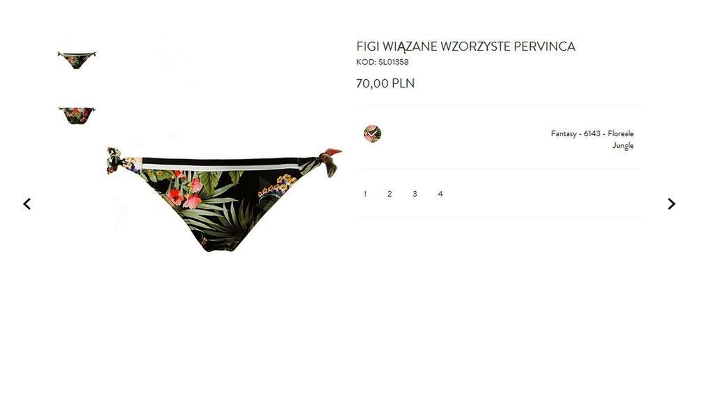 Dół od bikini, Calzedonia, 70 pln