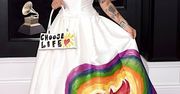 Skandal na Grammy 2018! Gwiazda miała na sobie sukienkę... z płodem!