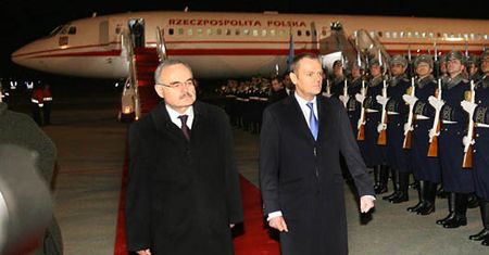 Tusk w Azerbejdżanie