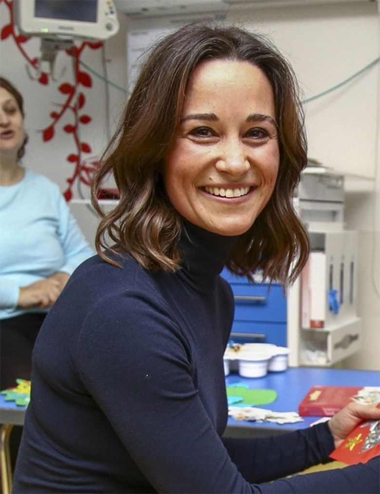 Pippa Middleton odwiedziła chorego chłopca w szpitalu