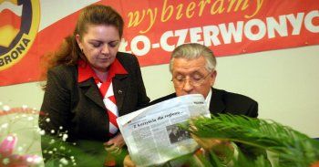 Samoobrona za wyborami w sierpniu