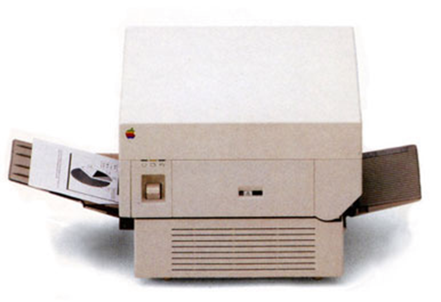 Apple LaserWriter, rok 1985