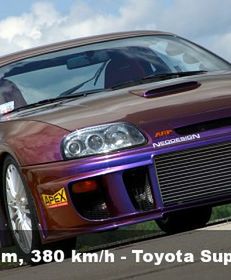 1250 KM, 1240 Nm, 380 km/h - Toyota Supra JC Auto