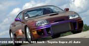 1250 KM, 1240 Nm, 380 km/h - Toyota Supra JC Auto