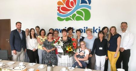 Podziękowania za długoletnią pracę