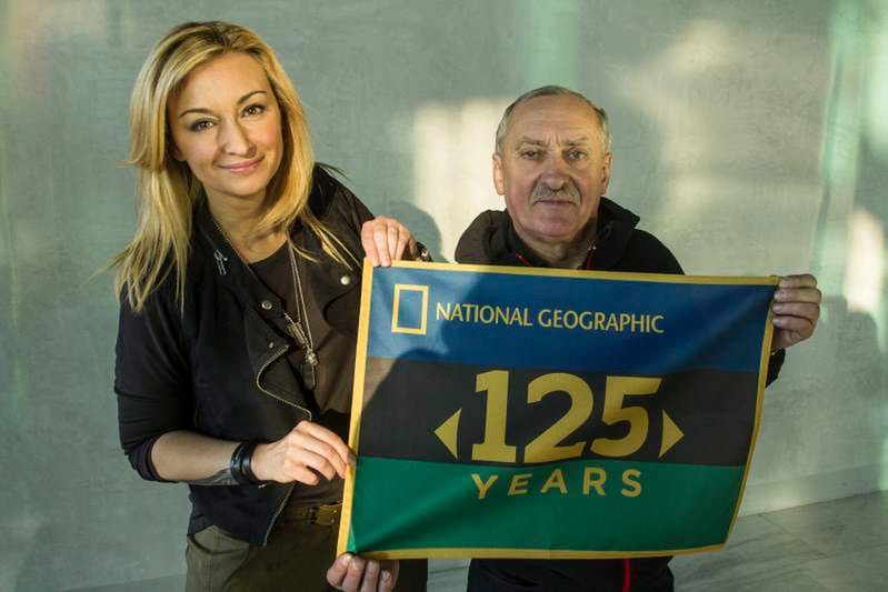 Krzysztof Wielicki na 125-lecie National Geographic