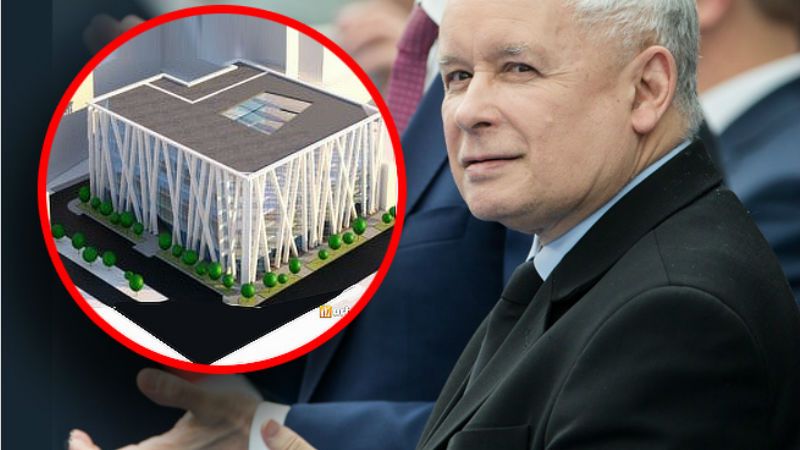Tak miała wyglądać nowa siedziba PiS na Nowogrodzkiej w Warszawie.