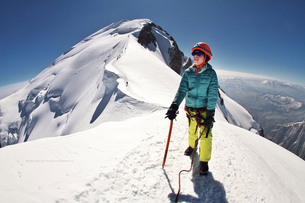 Alexander Piegza zdobywa kolejne szczyty. Mont Blanc już za nim