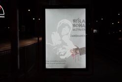 Nocna akcja w Warszawie. Rozwieszono plakaty przeciw kościelnej pedofilii