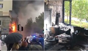 Warszawa. Ogromny pożar, spore zniszczenia w redakcji. Trwa zbiórka na pomoc Press